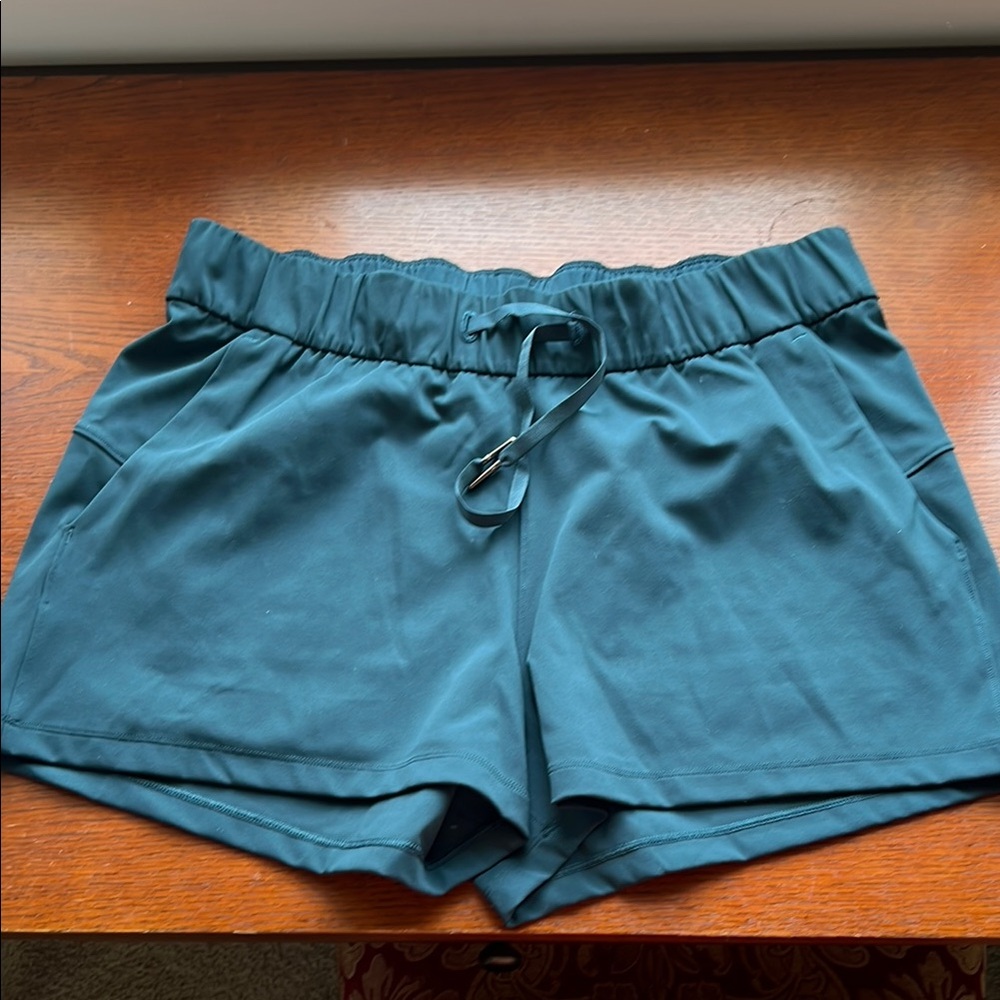 Lululemon Shorts Dark Teal 10